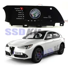 Для Alfa Romeo Stelvio Q AR 949 аудио стерео автомобиль Android Интернет мультимедиа Navi CarPlay 360 вид с птицы навигация GPS система