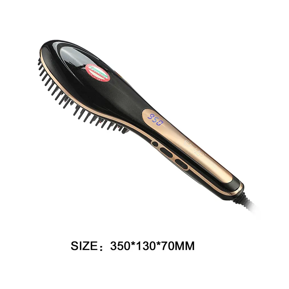 EN-4108 расческа для выпрямления волос с ЖК-дисплеем электрическая | Бытовая техника