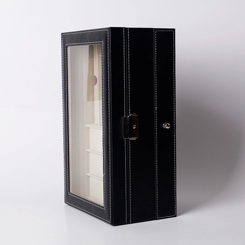 Портативный органайзер для ювелирных украшений из искусственной кожи|Коробочки