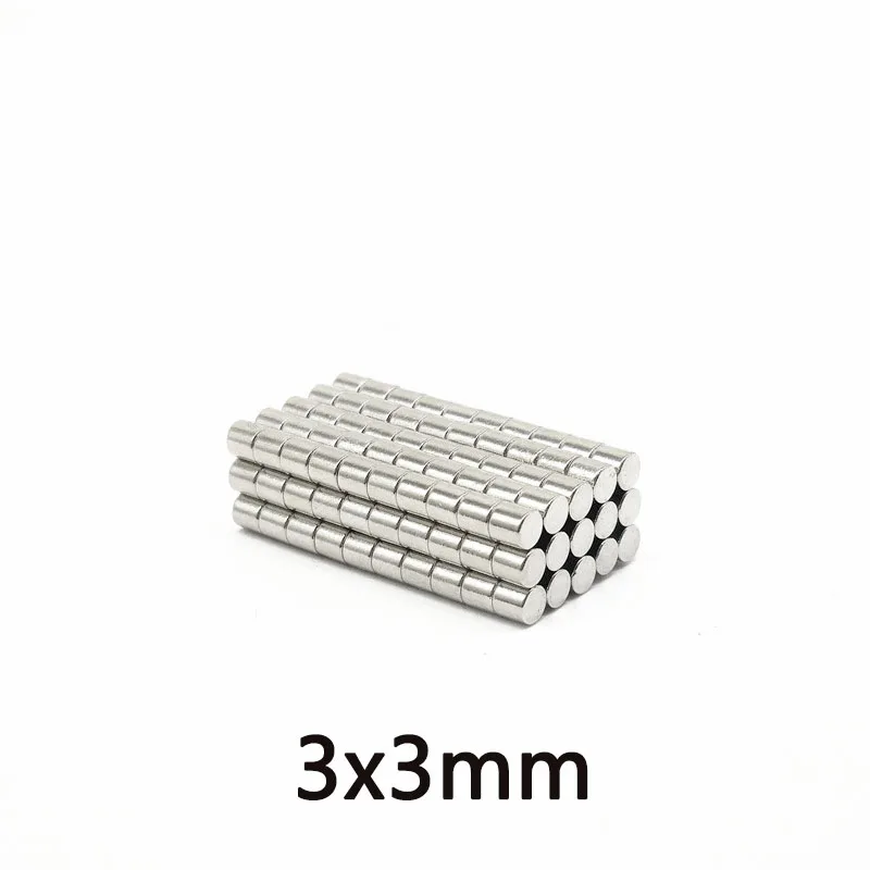 

Магниты Неодимовые круглые, 3x3 мм, 3x3 мм, 300/500/1000 шт.