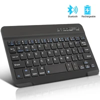 mini wireless keyboard bluetooth keyboard for ipad phone tablet russian spainish rechargeable keyboard for android ios windows