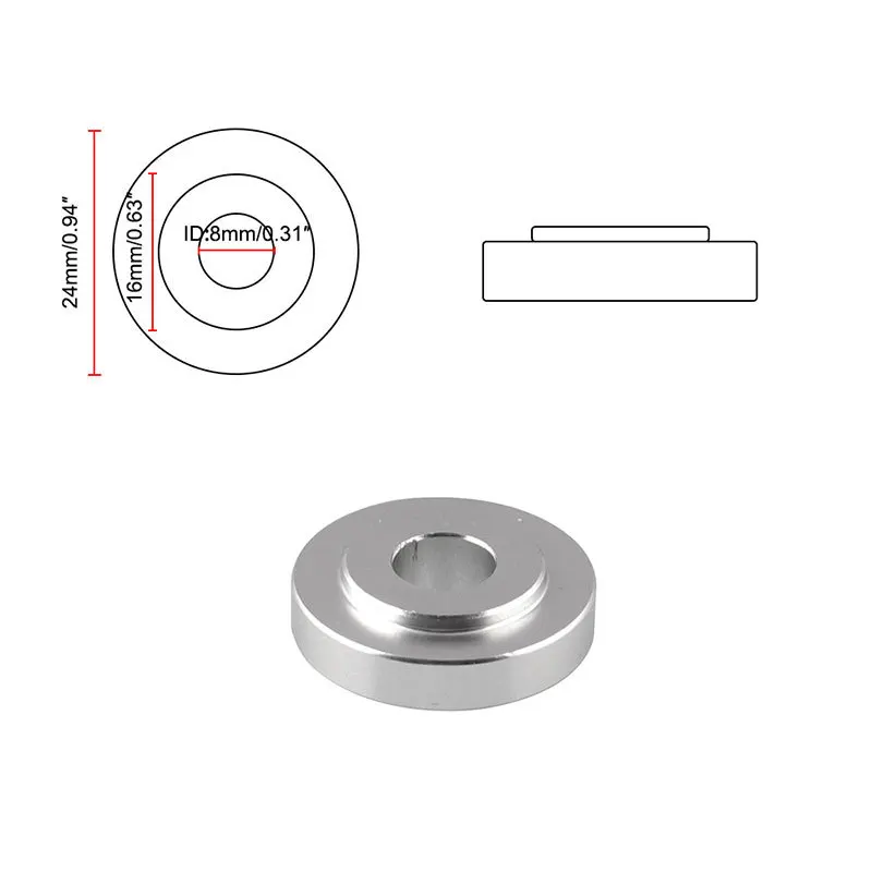 Модифицированная Автомобильная головка шестерни втулка прокладка подходит для