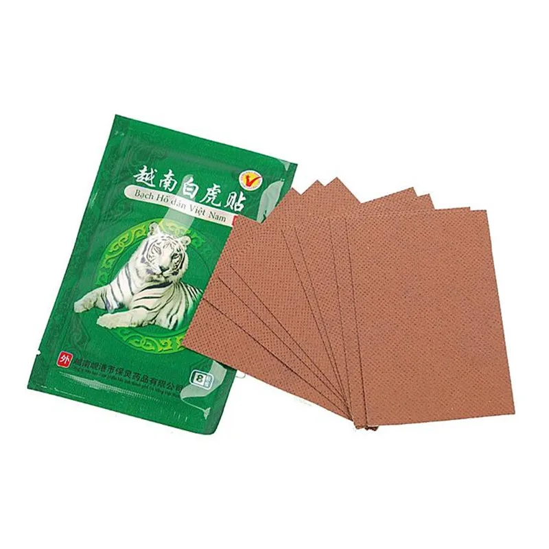 8 шт. пластыри с тигровым бальзамом для снятия боли в суставах | Красота и здоровье