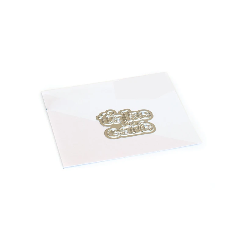 

Take Care Letters Metal Cutting Dies Diy Scrapbooking Crafts Stencils Photo Album Template Handmade Decoration 2021 New Arrival
