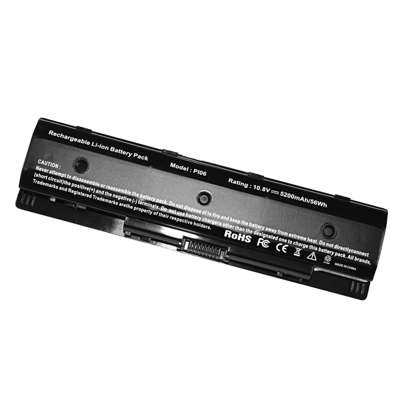 Аккумулятор 4400 мА · ч 11 1 В для Hp PI06 P106 PI06XL PI09 HSTNN-LB4N HSTNN-LB4O HSTNN-YB4N Envy TouchSmart 14 15 17 |