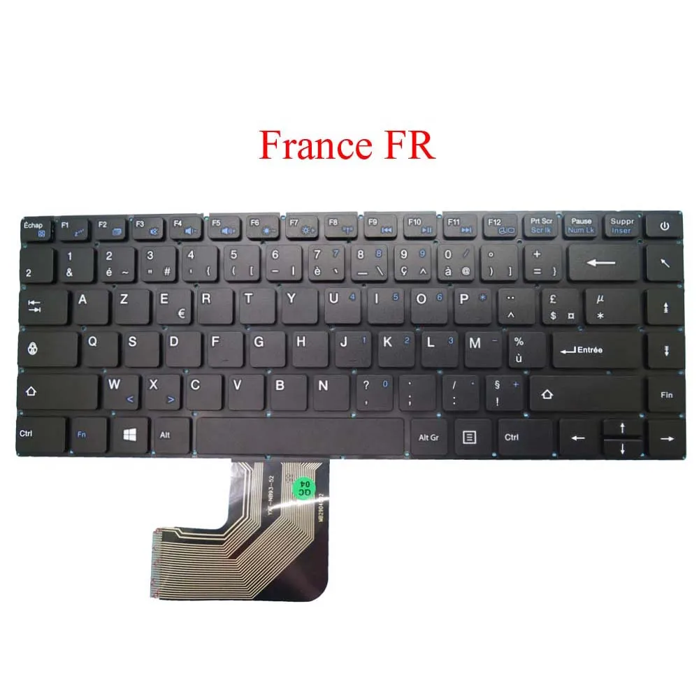 Ноутбук US RU FR KR UK Клавиатура для Prestigio для Smartbook 133S PSB133S01 Россия Английский Франция корейский Великобритания Новинка