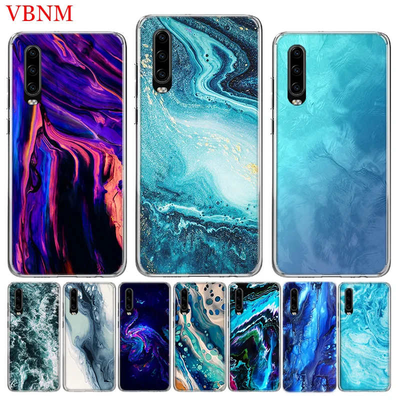 Модная картина на морскую тему чехол для телефона huawei P30 P20 mate 20 10 Pro P10 Lite P Smart + Plus Z