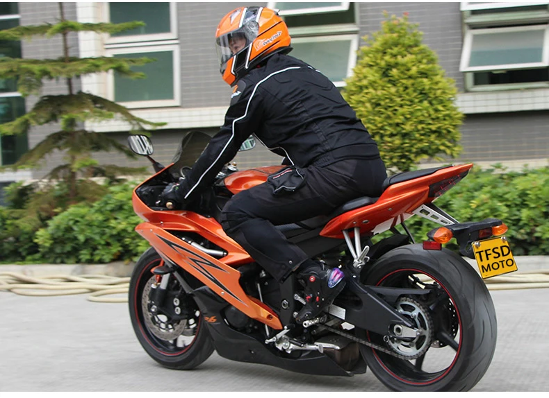 Motorcycle Cycling wear Jacket Anti fall Windproof Jacket Riding Racing Clothing Protective Gear for Yamaha kawasaki Suzuki KTM