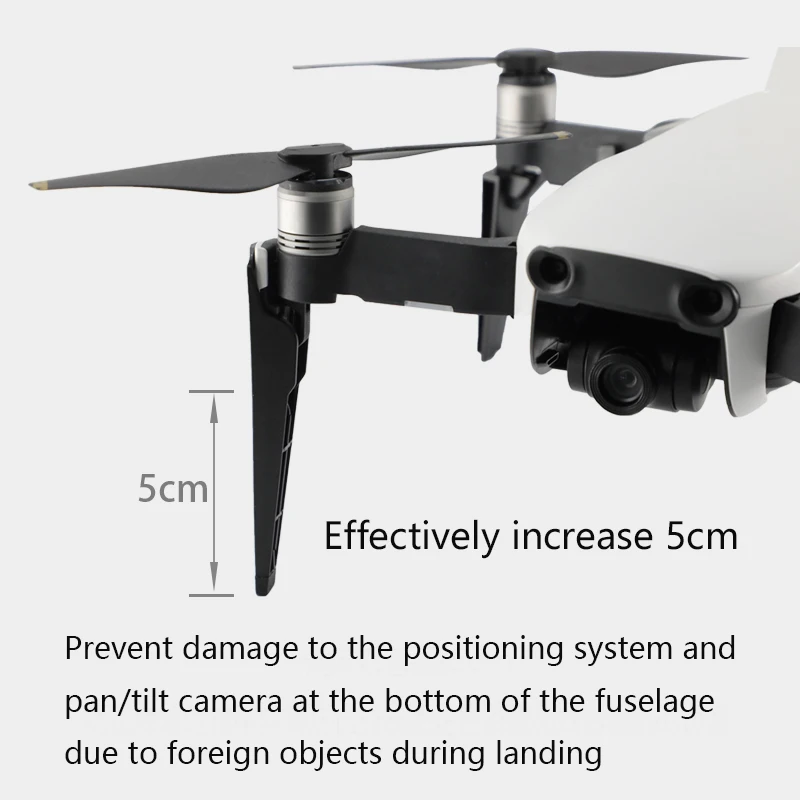 4 шт. расширитель высоты стенд шасси повышенной ноги для DJI Mavic Air Drone Поддержка протектор удлинитель аксессуар