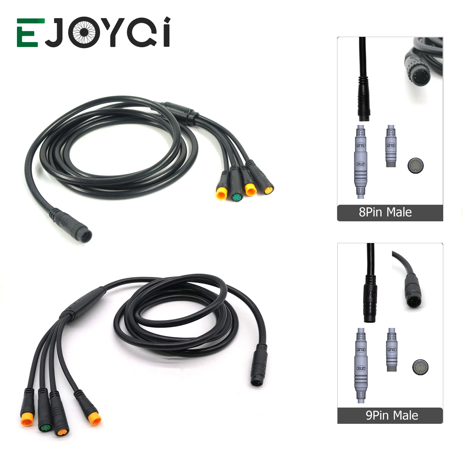 EJOYQI 1T4 и 1T5 кабель Водонепроницаемый Контроллер светильник функция Ebrake дроссельной заслонки дисплей комплект преобразования разъем