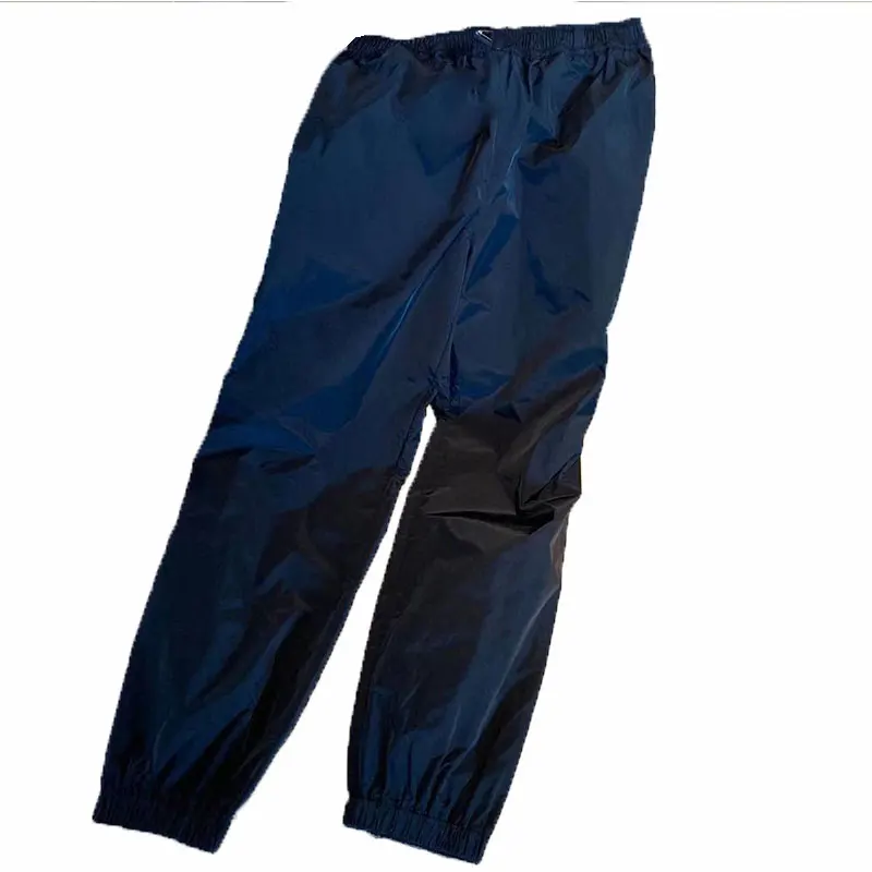 

P home triangle logo decorative long pants 2021 early spring new classic pocket elastic waist casual pants women