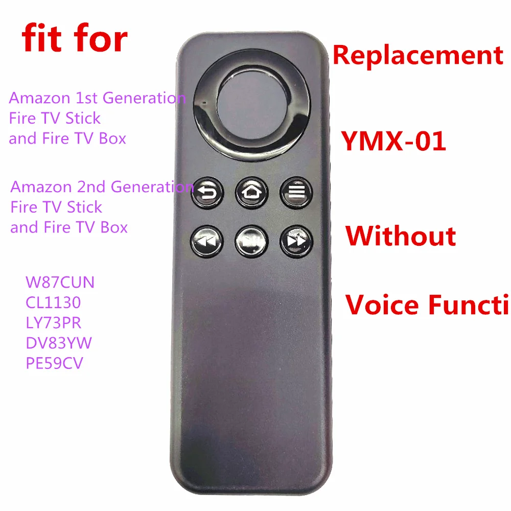 new cv98lm replacement ymx 01 for amazon fire tv stick box remote control clicker bluetooth player fernbedienung free global shipping