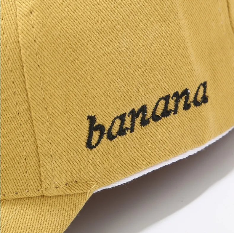 Новая бейсболка с желтым бананом 2020 хлопковая для папы мужчин женщин хип-хоп Bone
