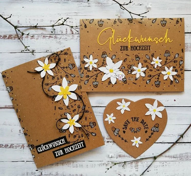 New Flower Rabbit Bench metal Cutting Dies Stencils DIY Scrapbooking Paper/photo Cards Embossing | Дом и сад