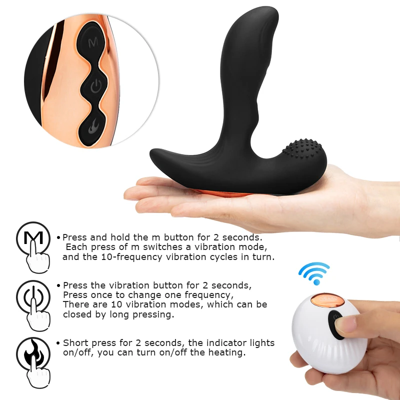 Электрическая ручная перезаряжаемая Водонепроницаемая Массажная Беспроводная