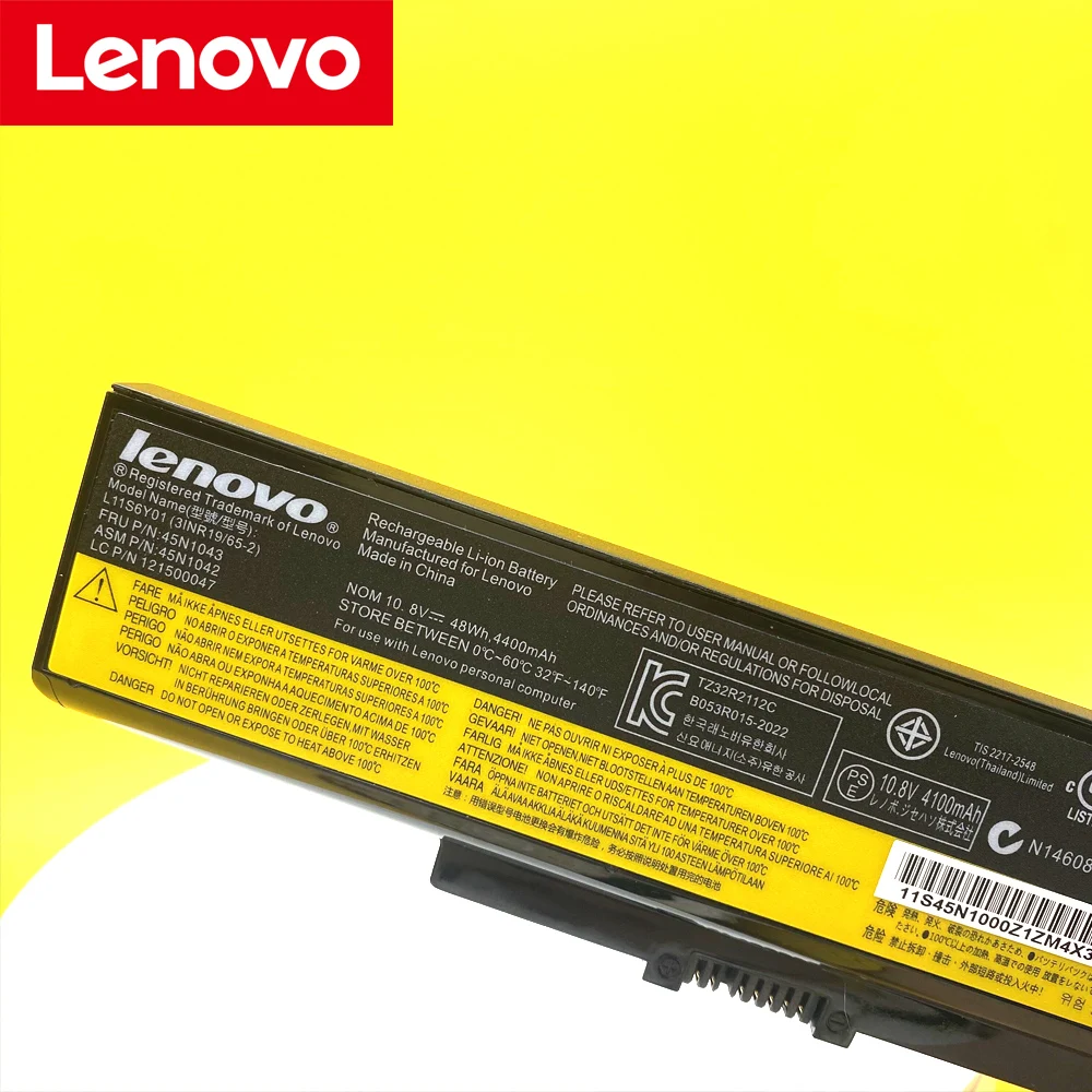 new original laptop battery for lenovo thinkpad t430 t430i t530 t530i w530 sl430 sl530 l430 l530 45n1104 45n1001 45n1000 free global shipping
