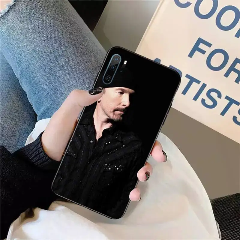 

U2 Bono The Edge Phone Case For Huawei honor Mate P 9 10 20 30 40 Pro 10i 7 8 a x Lite nova 5t