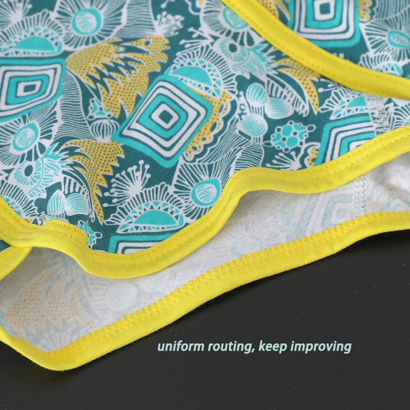 Мужские хлопковые боксеры с перекрестной талией черные дышащие двухслойные со