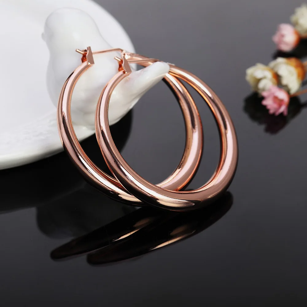 

Fashion Jewelry 925 Silver Gold-Plated Earrings Womans Earrings