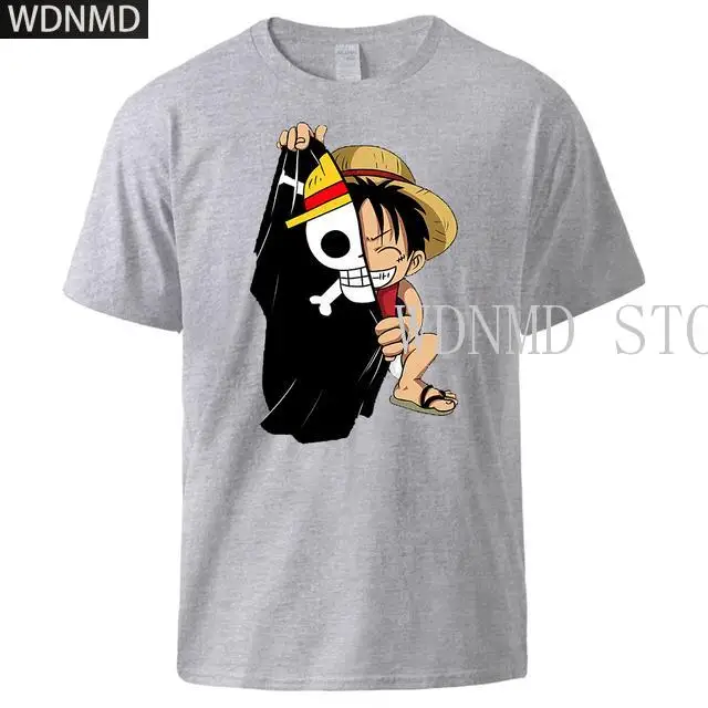 

2021 Hot Sale Short Sleeve Printed T-shirt Men's Summer Tops Casual Sportswear Japanese Anime Men's Loose T-shirts