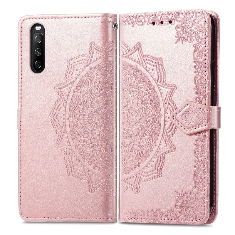 Wallet Case For Sony Xperia 10 III Case Bag Filp TPU Leather Cover For Sony Xperia 10 III Case For Sony Xperia 10 1 5 III Cover