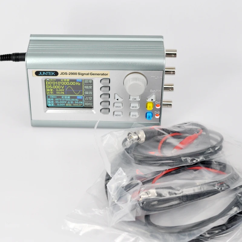 

Dual-channel Signal Generator Signal Source, Pulse Frequency Meter, Fully Numerically Controlled Arbitrary Waveform