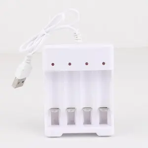 Battery Charger For AA AAA Batteries 4 Ports Battery Charger With USB Plug Universal Power Tool Accessories