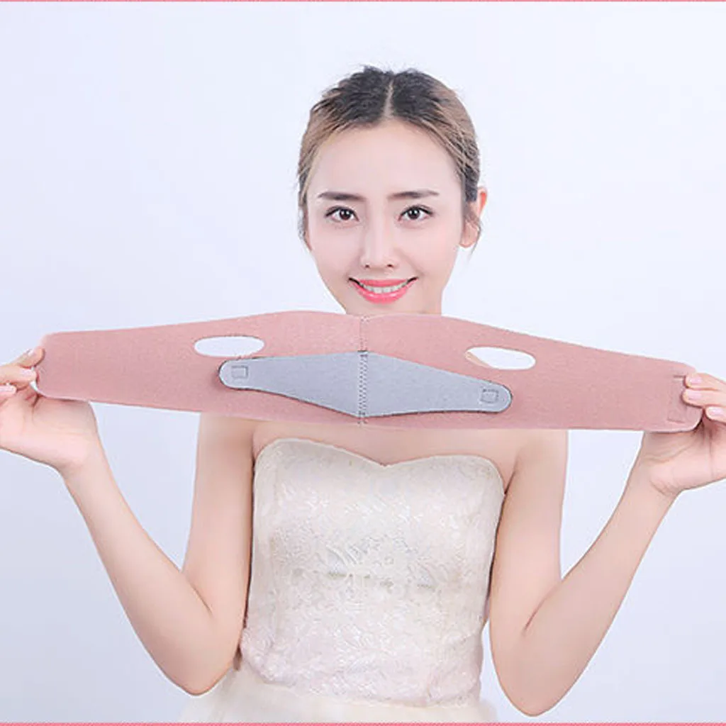 V-маска для подбородка лица лифтинга похудения ультратонкие ремни лифтинг маска