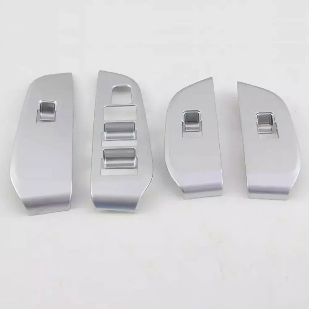 

For Subaru Outback 2015-2018 Matte Door Armrest Window lock Button Cover Trim