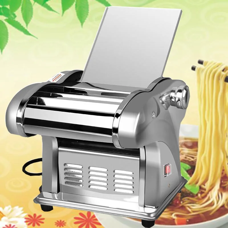 

135W Electric Noodle Maker Single Knife Dumpling Noodle Press Making Machine Spaghetti Roller Dough Pressing Cutter Machine 220V