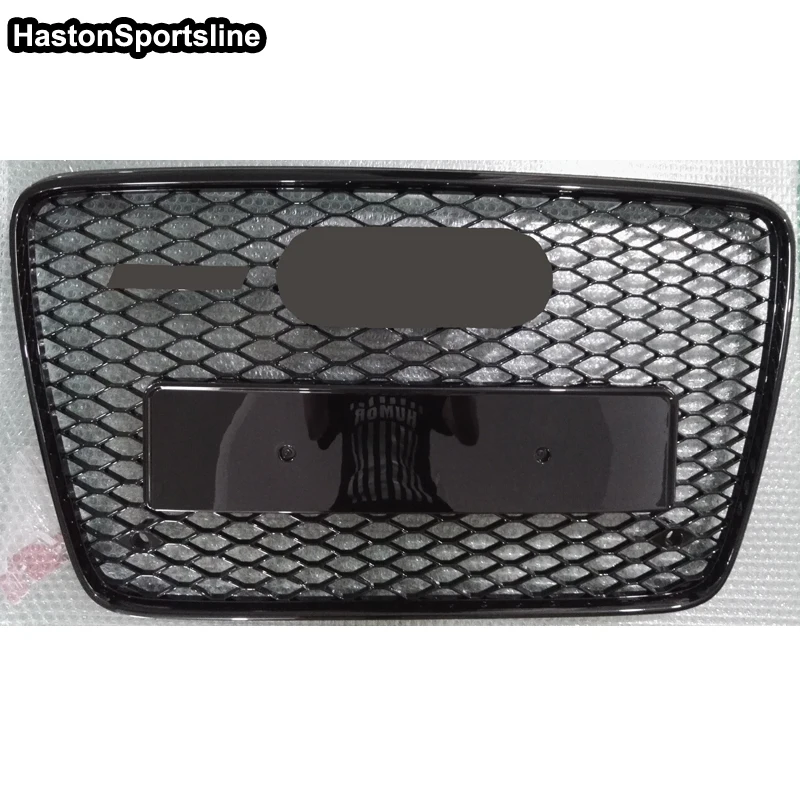 

Передняя Спортивная решетка Q7 с сотовой блендой, решетка для Audi Q7 SQ7 Sline 2007-2015, аксессуары для автостайлинга