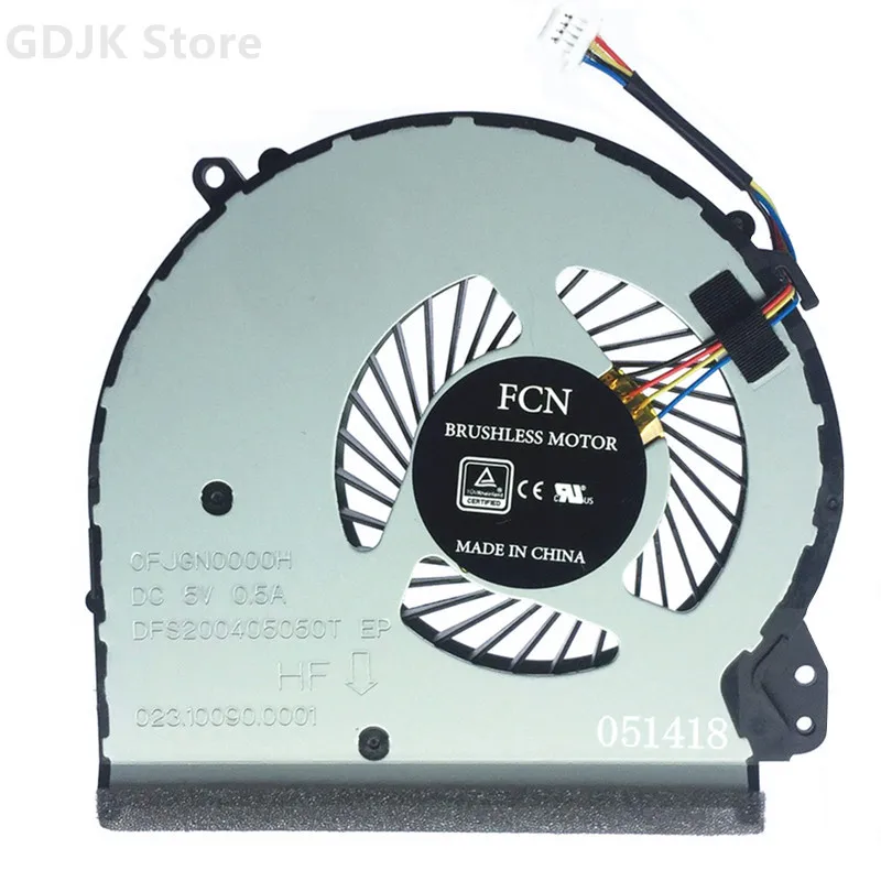 

New Cpu Fan For HP 17-x 17-x001ds 17-x012ds 17-x037ds 17-x040ds 17-x043ds 17-x038ds 17-x042ds Cpu Cooling Fan 926724-001