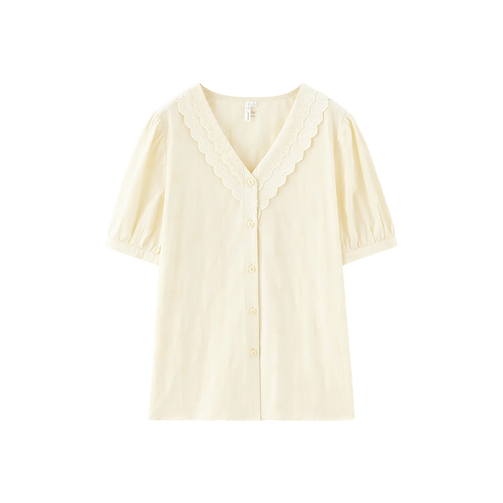 Женская кружевная блузка INMAN элегантная французская жаккардовая Блузка с