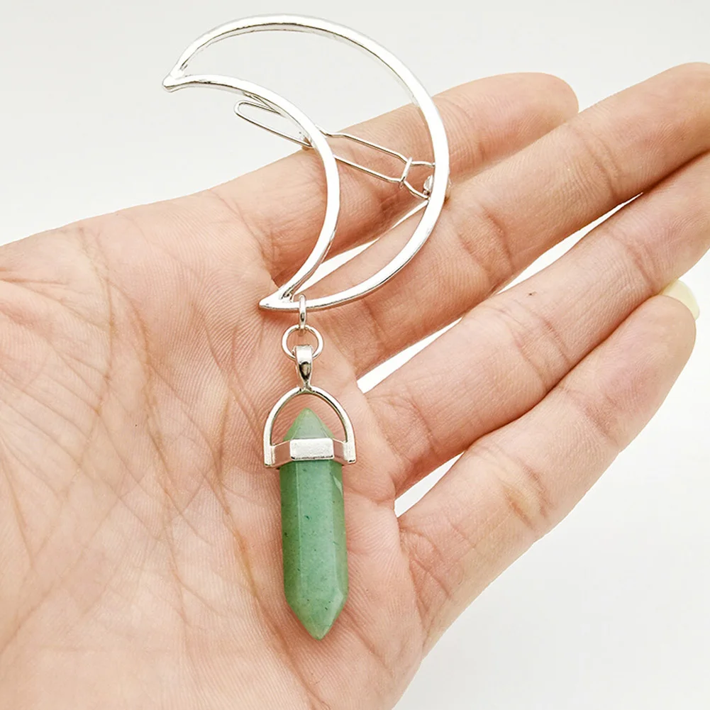 1 шт. заколка для волос в виде полумесяца из сплава| |