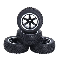 4pcs rc car parts 110 scale 75mm rally car tyres for 110 off road on road car traxxas tamiya hsp hpi kyosho
