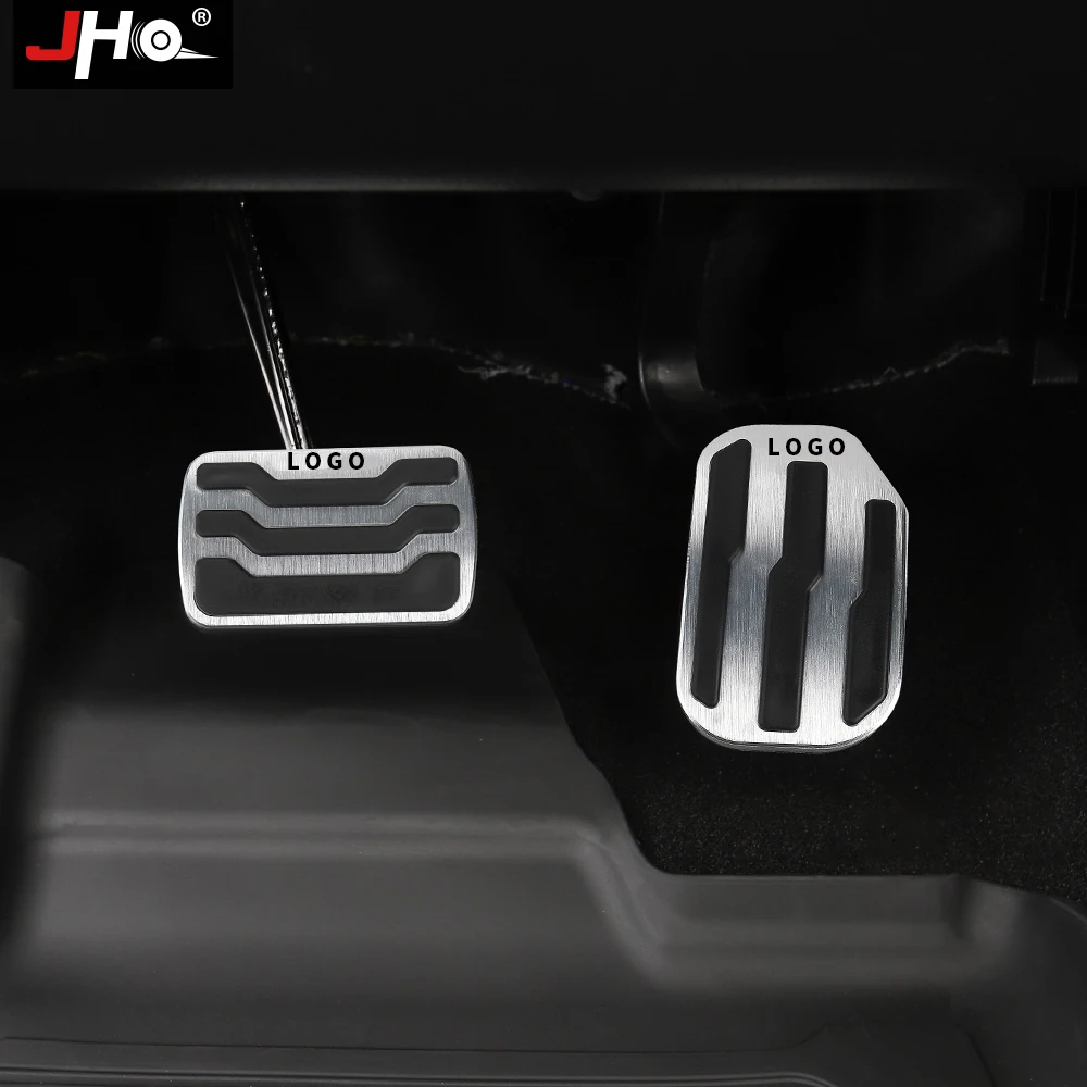 

JHO Car Non-slip Gas Fuel Foot Brake Pedal Cover Part For F150 2011-2020 2019 2016 2017 2018 15 2014 Raptor Limited Accessories