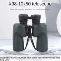 professional hd high power 10x50 binoculars low light night vision outdoor hunting portable military binoculars