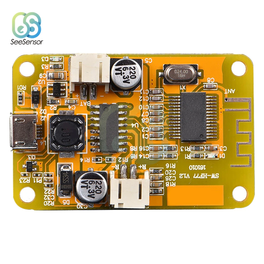 6 Вт моно Bluetooth цифровой усилитель плата микро USB мощности аудио приемник модуль