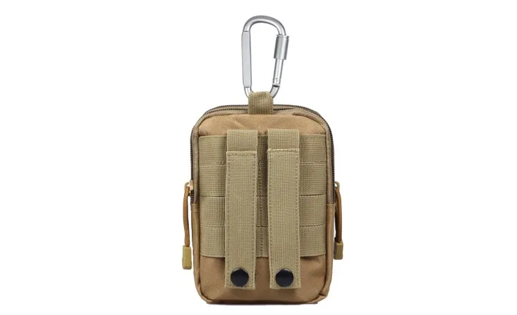 Камуфляжная тактическая сумка Мужская поясная Военная походная Холщовая Сумка