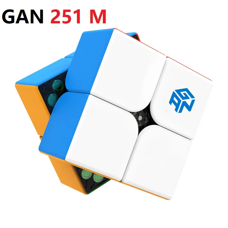 GAN251 M 2x2x2 Magentic волшебный куб игрушка GAN Головоломка Куб скоростной cubo magico