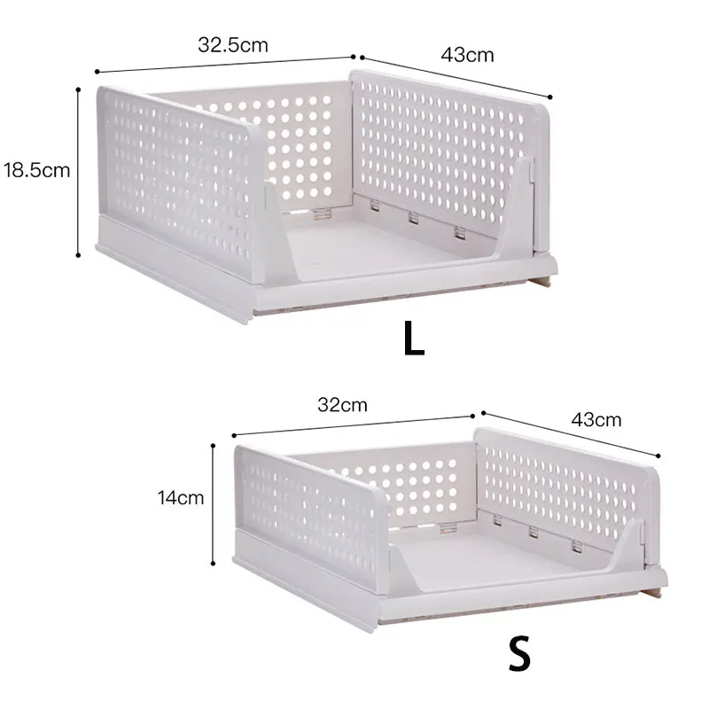 

Folding Cloths Storage Box Drawer Organizer Collecting Case Layered Partition Drawer for Toys Quilt Sweater Bedroom Storage