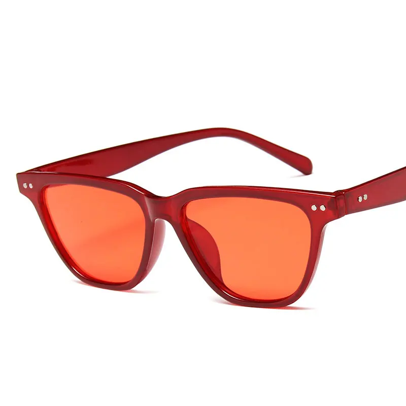 Новинка 2019 женские солнцезащитные очки трендовые квадратные модные уличные с