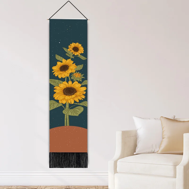 Подвесная картина из серии подсолнухи настенное украшение для гостиной спальни
