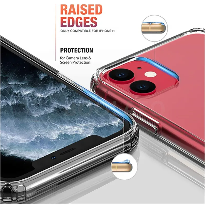 Роскошный чехол для iPhone 11 pro Max мягкий ТПУ силиконовый телефона s on 6 6s 7 8 Plus X XS MAX XR