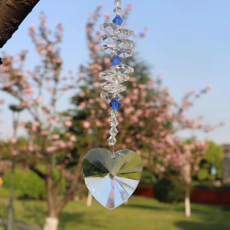 1 шт. Хрустальный аппарат для оконная подвеска Радужный украшения дома и