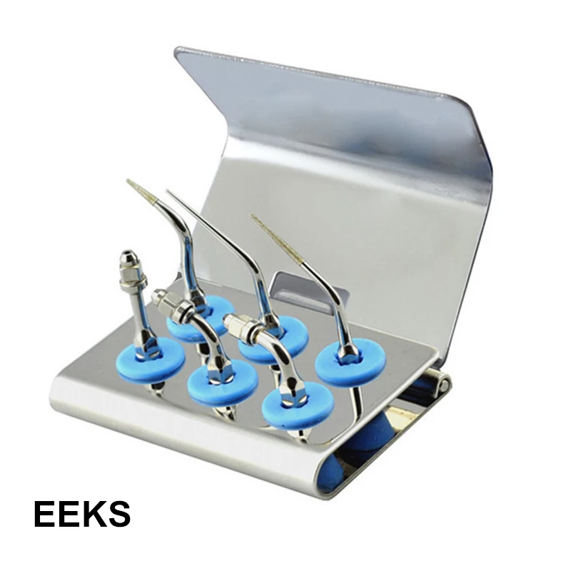 

Quality Assurance EEKS Dental Equipment Ultrasonic Scaler Tip Kit For EMS And WOODPECKER Ultrasonic Scaler Tooth Health Care