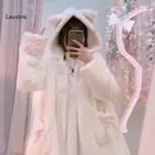 Женская зимняя куртка на флисовой подкладке, из мягкой ткани