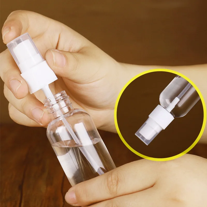 Refillable Bottles Travel Transparent Plastic Perfume Bottle Atomizer Empty Small Spray Toxic Free And Safe | Красота и здоровье