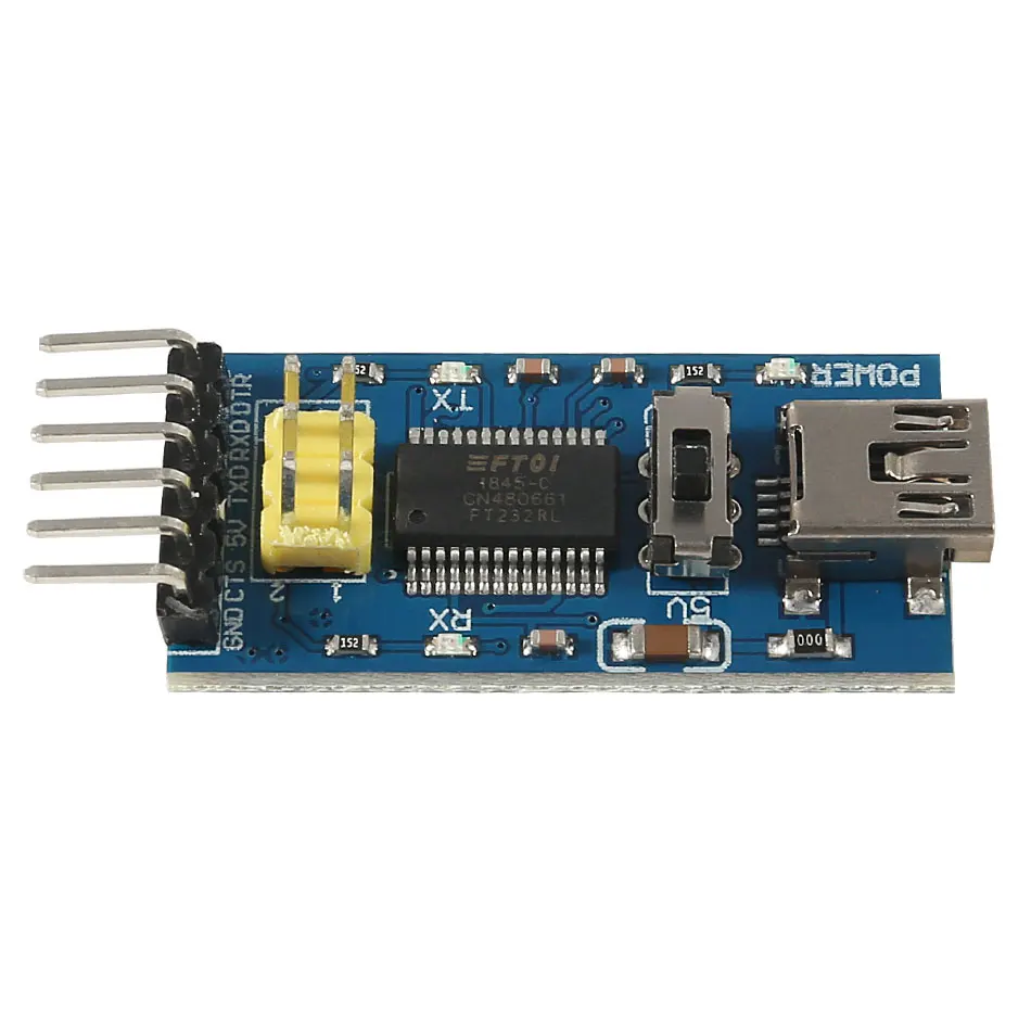 Базовая плата для преобразователя arduino FTDI FT232RL USB в TTL последовательный IC адаптер