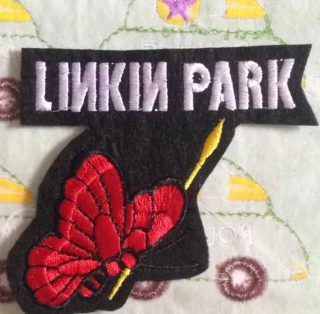 Вышитые наклейки на заднюю ленту в стиле панк значки повязки рок тяжелая металлическая полоса Чжан а244 - Цвет: 9